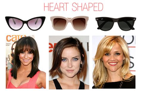 best sunglasses for heart shaped faces